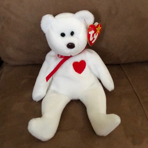 NWT 1992 VALENTINO Ty Beanie Babies - Picture 1 of 10